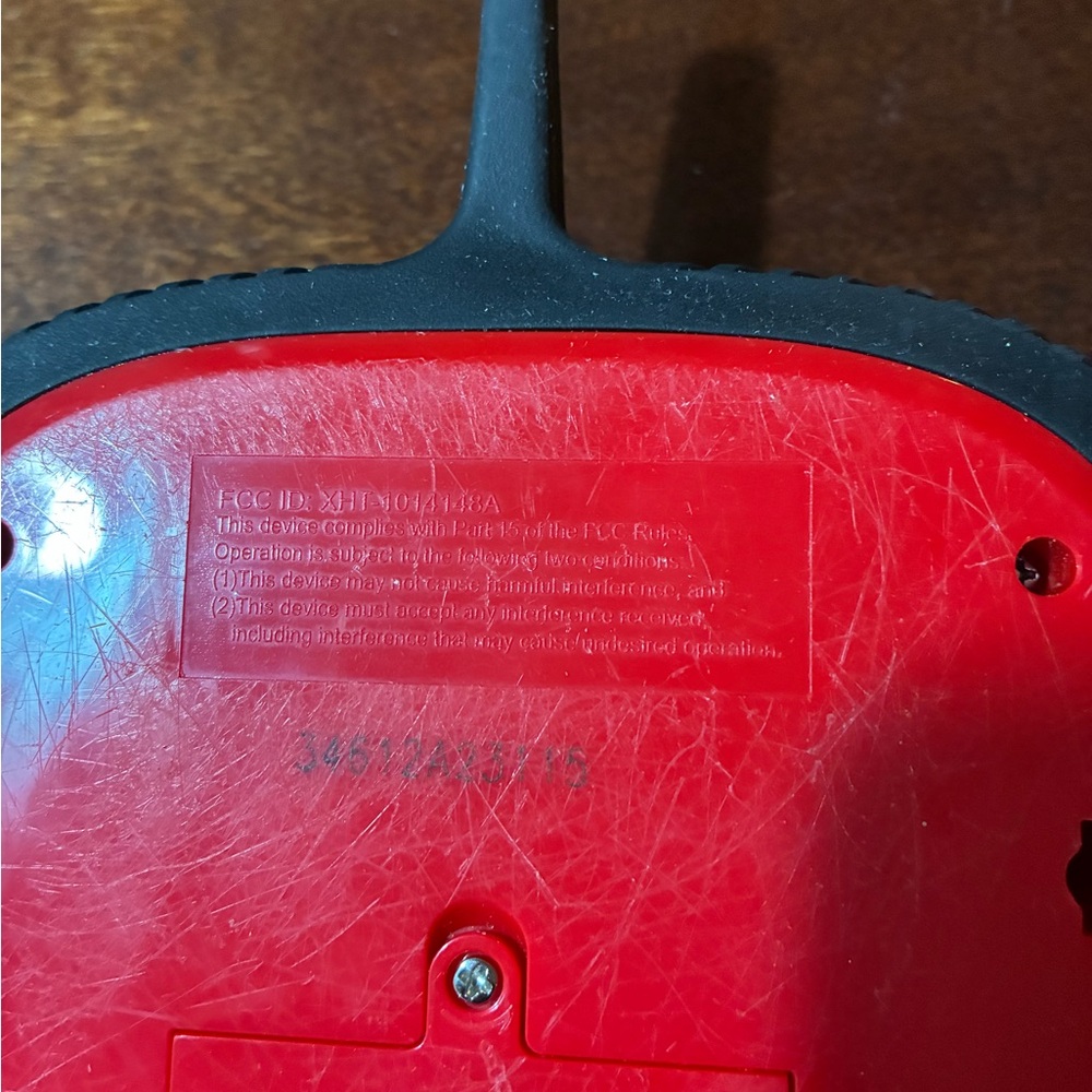 Sharper Image Road Rage Speed Bumper Cars Replacement Red Remote Control - Picture 4 of 5